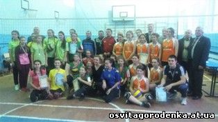 Районний турнір з волейболу серед дівчат-школярів, на базі Виноградського ЗЗСО