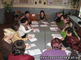 Відбулося чергове засідання творчої групи вчителів української мови і літератури